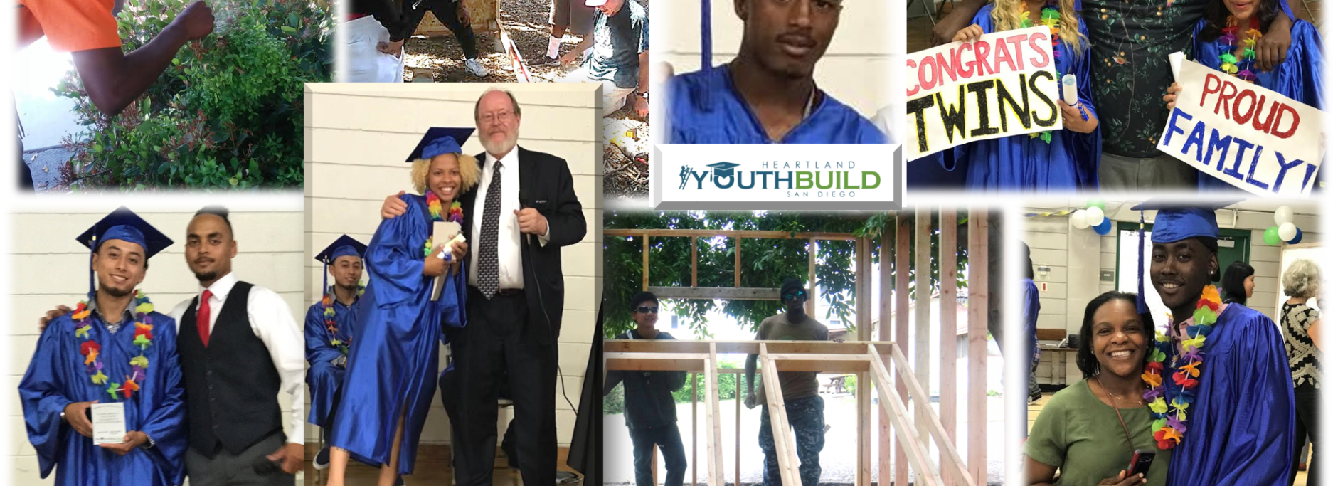 Heartland YouthBuild graduates and projects.